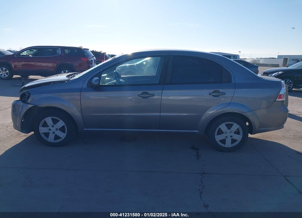 2009 CHEVROLET AVEO VIN: KL1TD56E09B394142