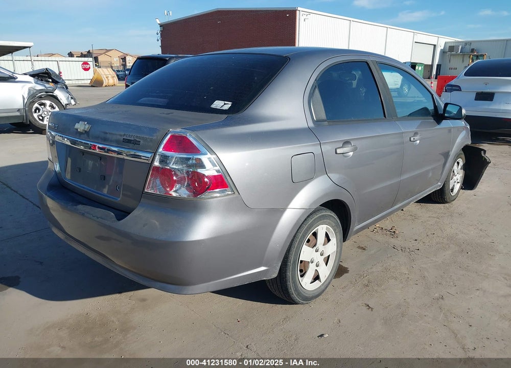 2009 CHEVROLET AVEO VIN: KL1TD56E09B394142