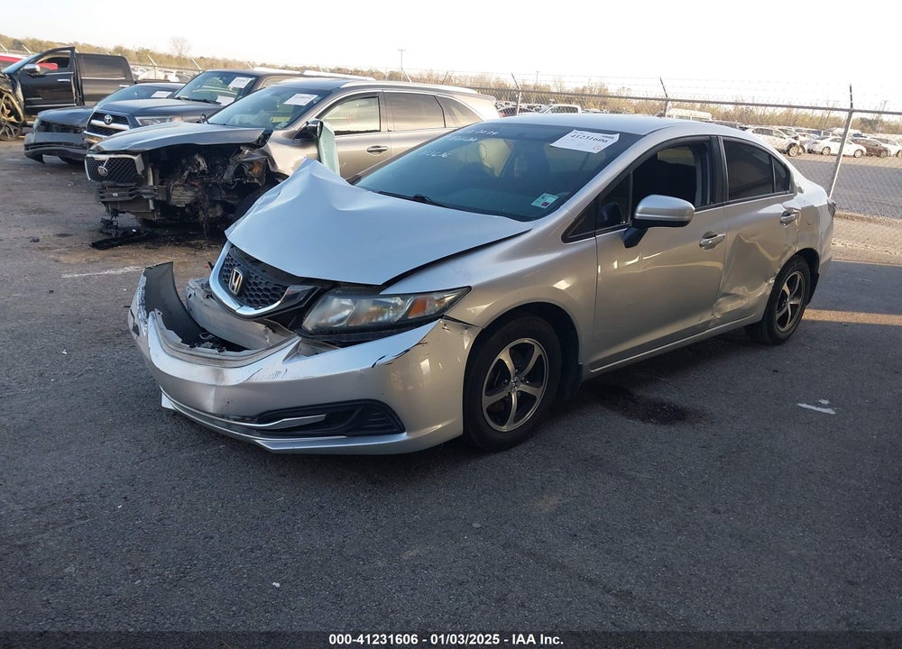 2015 HONDA CIVIC SE VIN: 19XFB2F7XFE113636