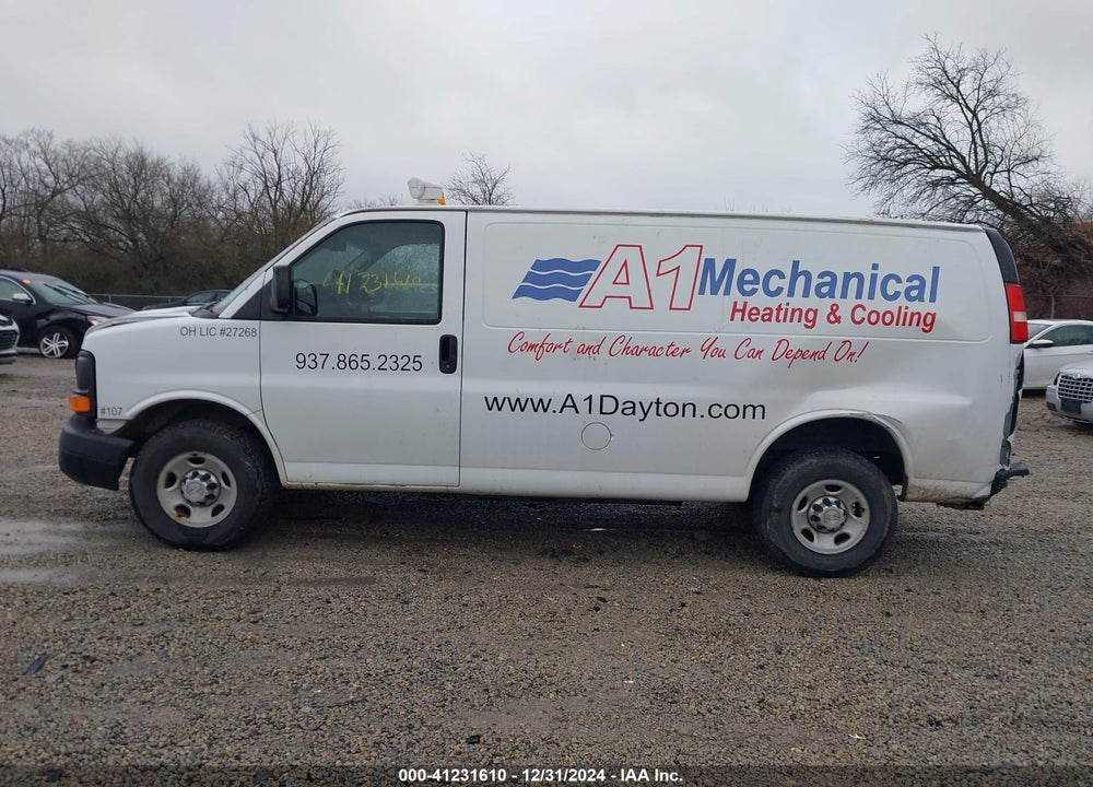 2013 CHEVROLET EXPRESS 3500 WORK VAN VIN: 1GCZGTCB5D1119485
