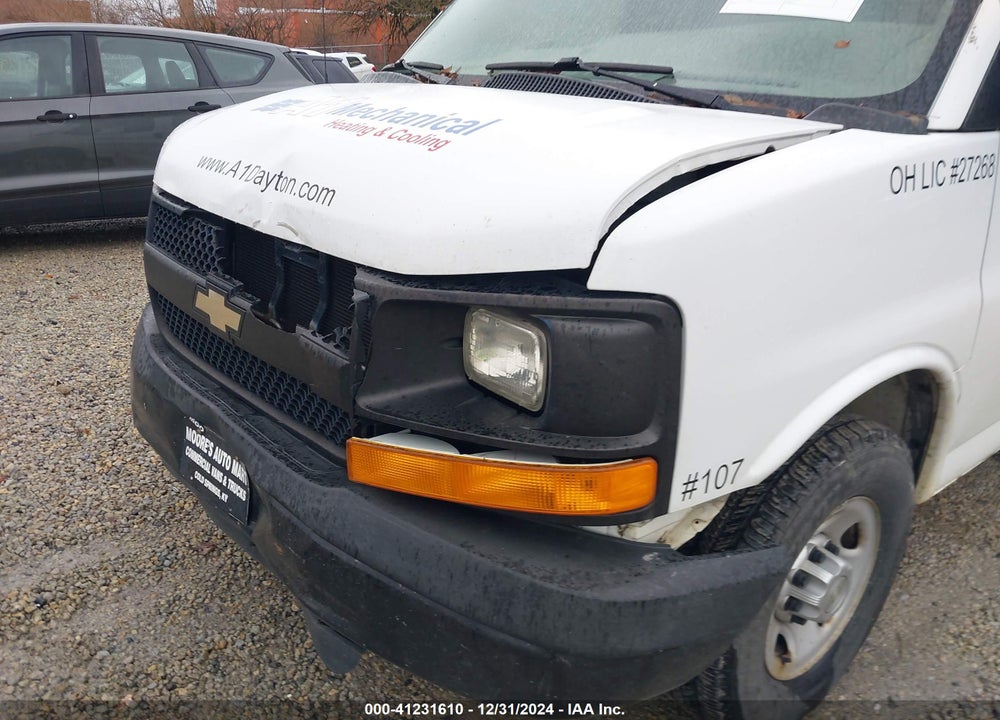 2013 CHEVROLET EXPRESS 3500 WORK VAN VIN: 1GCZGTCB5D1119485