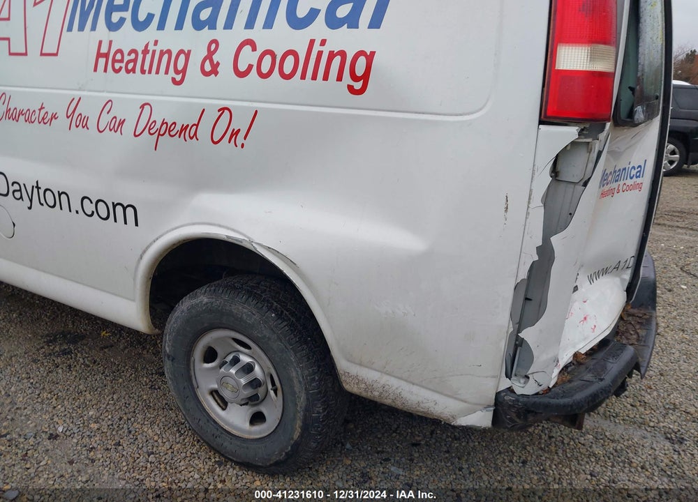 2013 CHEVROLET EXPRESS 3500 WORK VAN VIN: 1GCZGTCB5D1119485