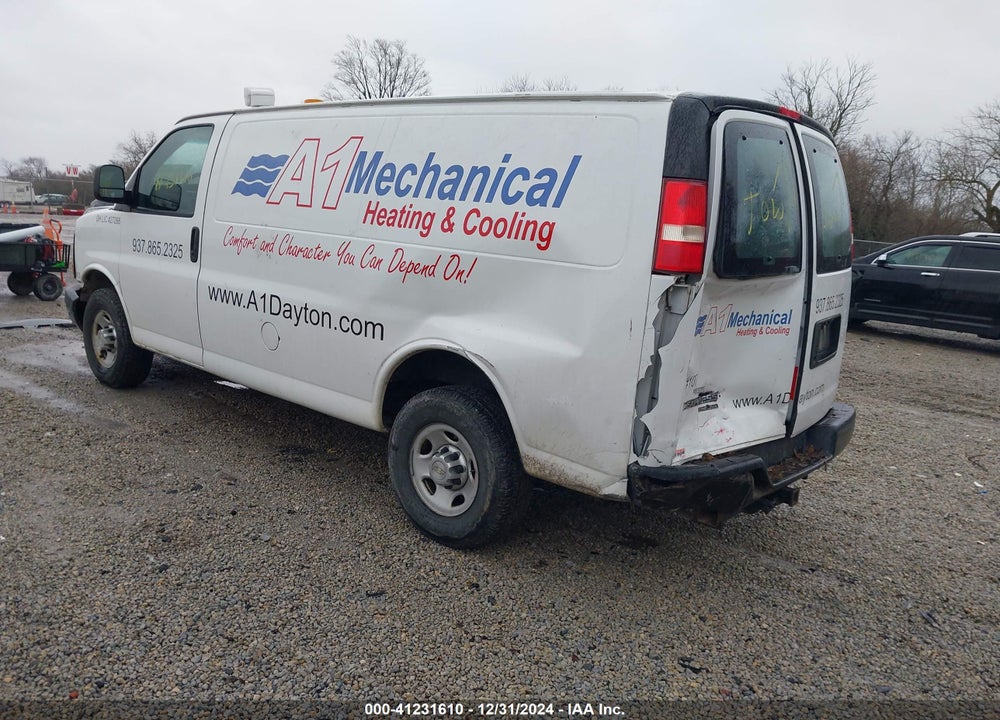 2013 CHEVROLET EXPRESS 3500 WORK VAN VIN: 1GCZGTCB5D1119485