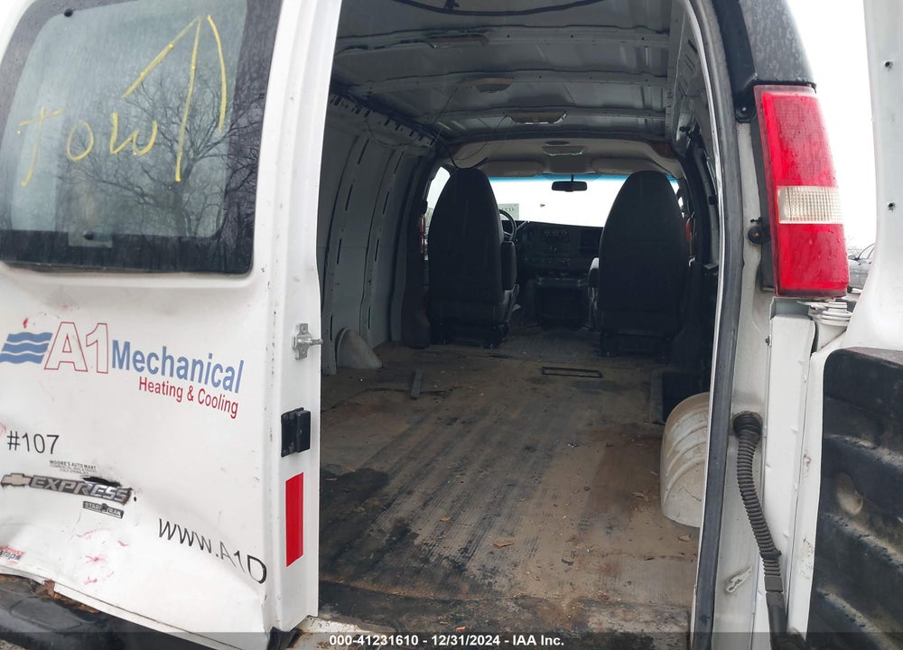 2013 CHEVROLET EXPRESS 3500 WORK VAN VIN: 1GCZGTCB5D1119485
