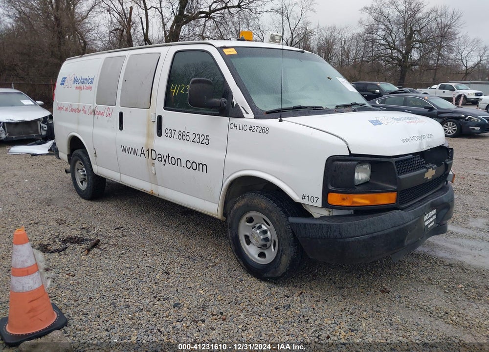 2013 CHEVROLET EXPRESS 3500 WORK VAN VIN: 1GCZGTCB5D1119485