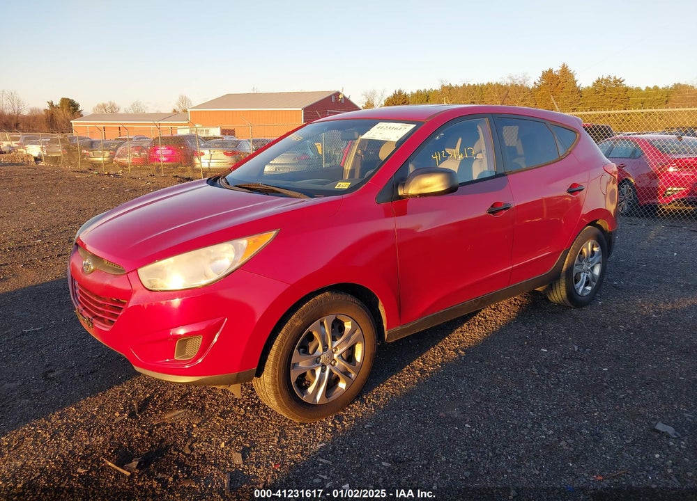 2012 HYUNDAI TUCSON GL VIN: KM8JT3AB1CU480118