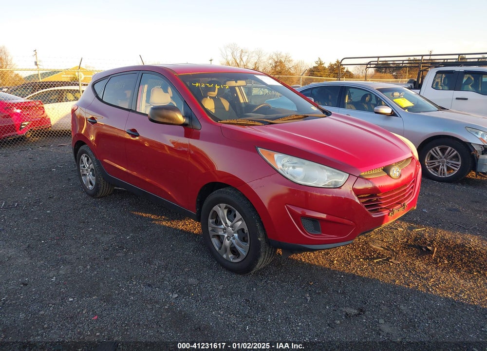 2012 HYUNDAI TUCSON GL VIN: KM8JT3AB1CU480118