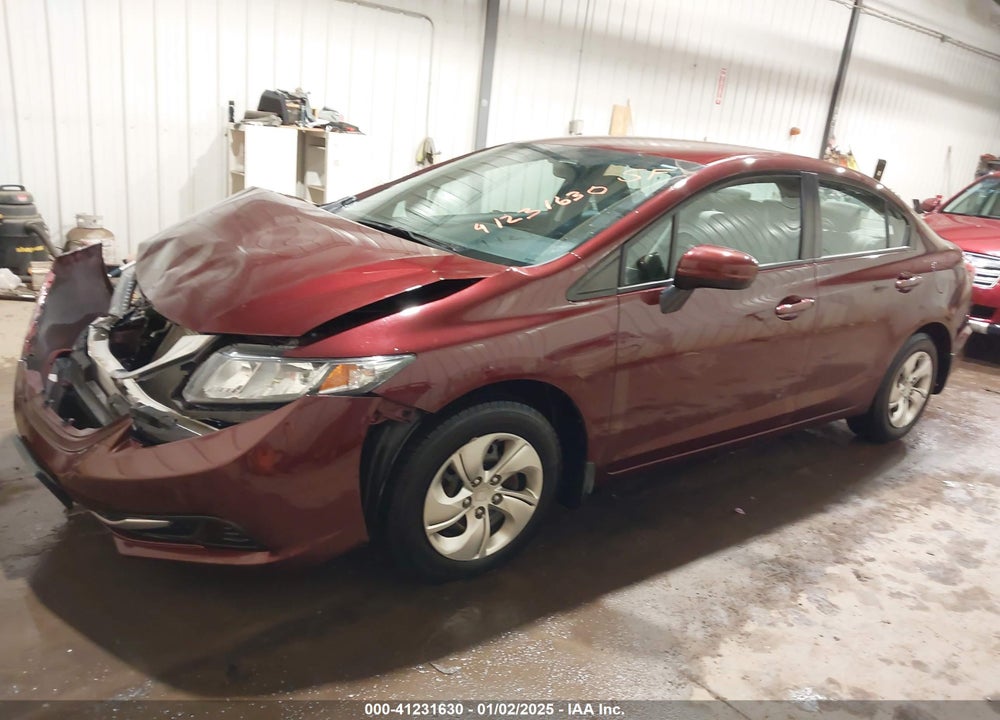 2014 HONDA CIVIC VIN: 19XFB2F56EE042318