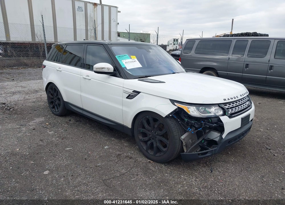 2016 LAND ROVER RANGE ROVER SPORT 3.0L V6 SUPERCHARGED HSE VIN: SALWR2VF7GA637876