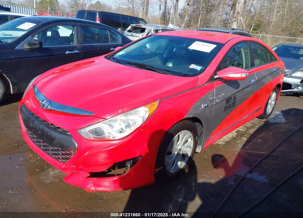 2013 HYUNDAI SONATA HYBRID VIN: KMHEC4A40DA073581
