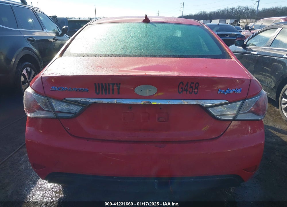 2013 HYUNDAI SONATA HYBRID VIN: KMHEC4A40DA073581