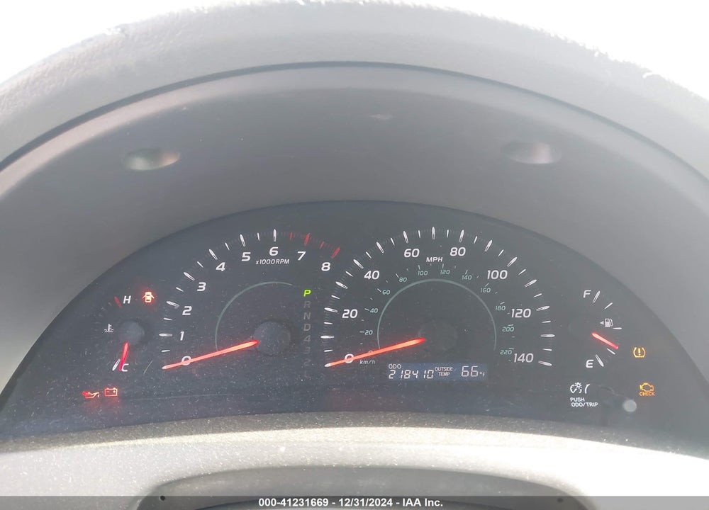2009 TOYOTA CAMRY LE VIN: 4T4BE46K19R124022