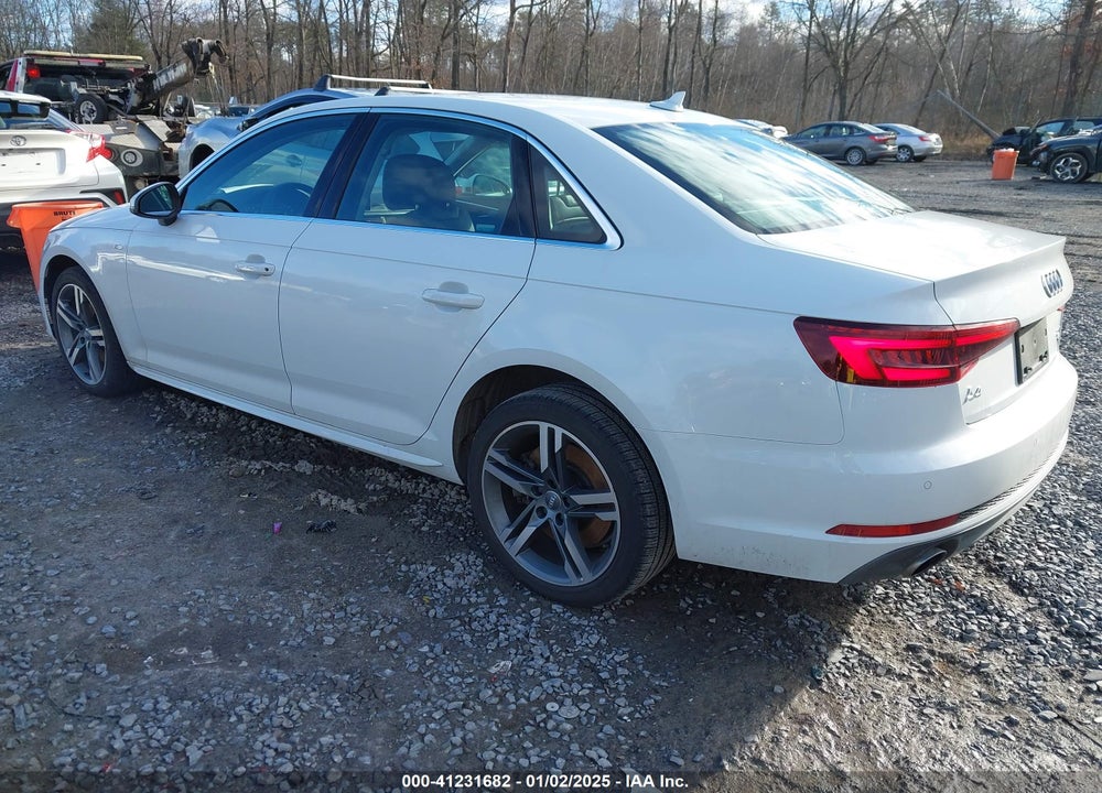 2018 AUDI A4 2.0T PREMIUM/2.0T TECH PREMIUM VIN: WAUENAF48JA144430