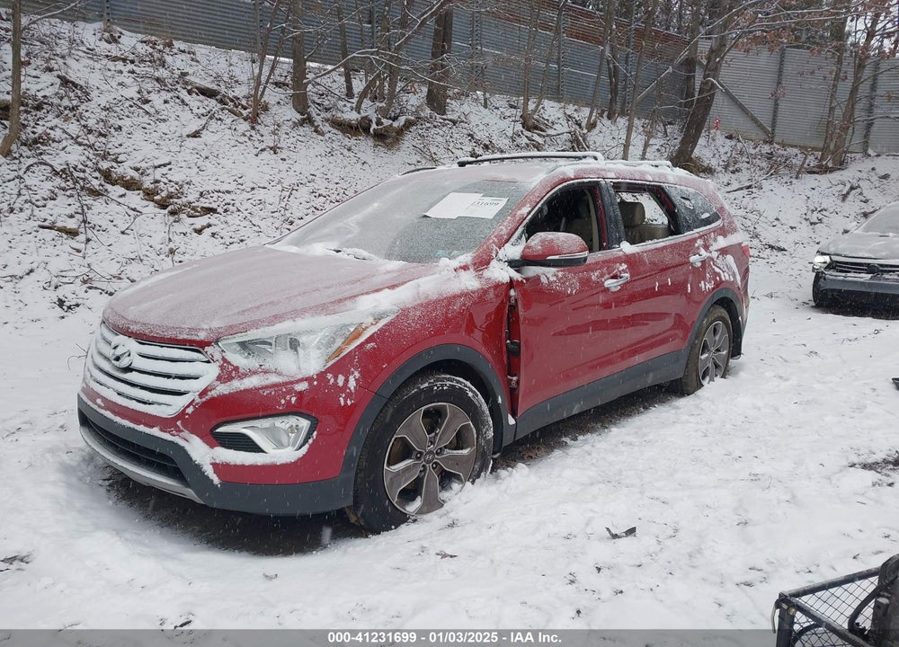 2014 HYUNDAI SANTA FE VIN: KM8SNDHF3EU065267