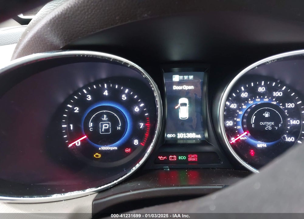 2014 HYUNDAI SANTA FE VIN: KM8SNDHF3EU065267