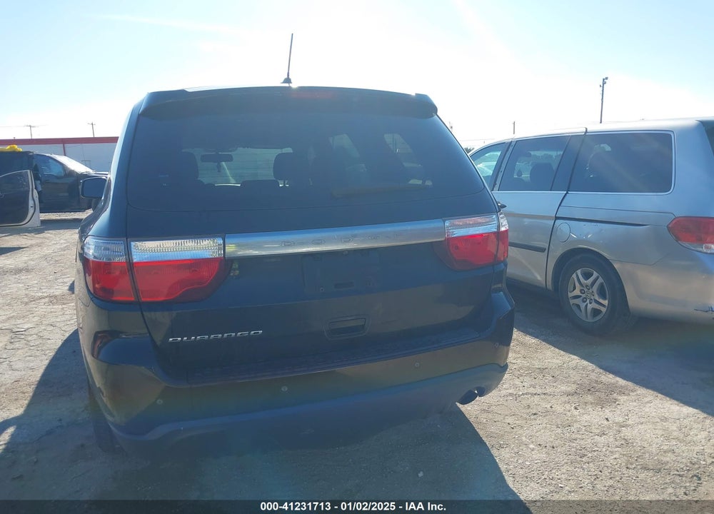 2013 DODGE DURANGO SXT VIN: 1C4RDHAG9DC692706