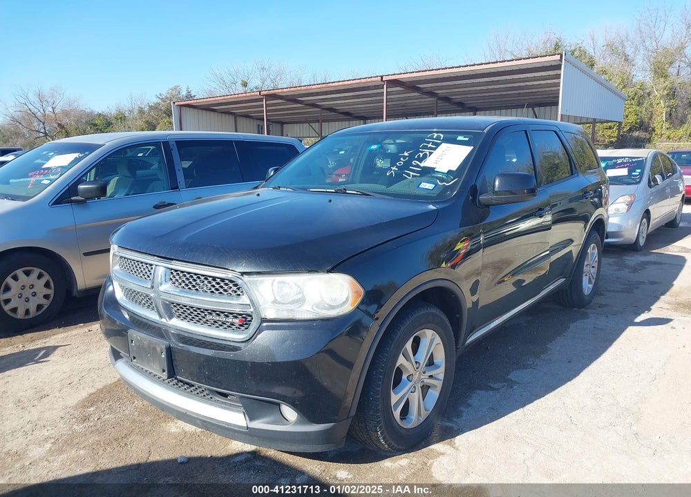 2013 DODGE DURANGO SXT VIN: 1C4RDHAG9DC692706