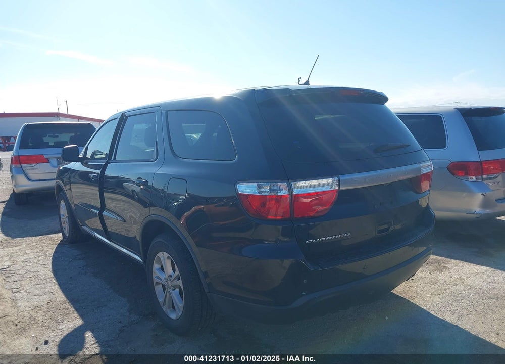 2013 DODGE DURANGO SXT VIN: 1C4RDHAG9DC692706