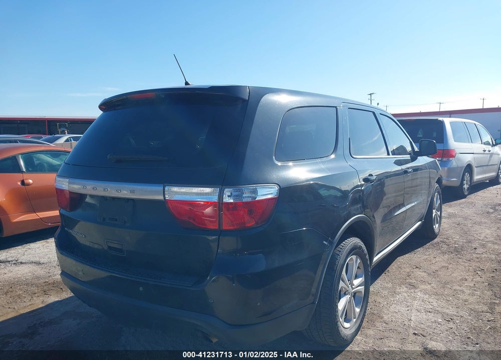 2013 DODGE DURANGO SXT VIN: 1C4RDHAG9DC692706