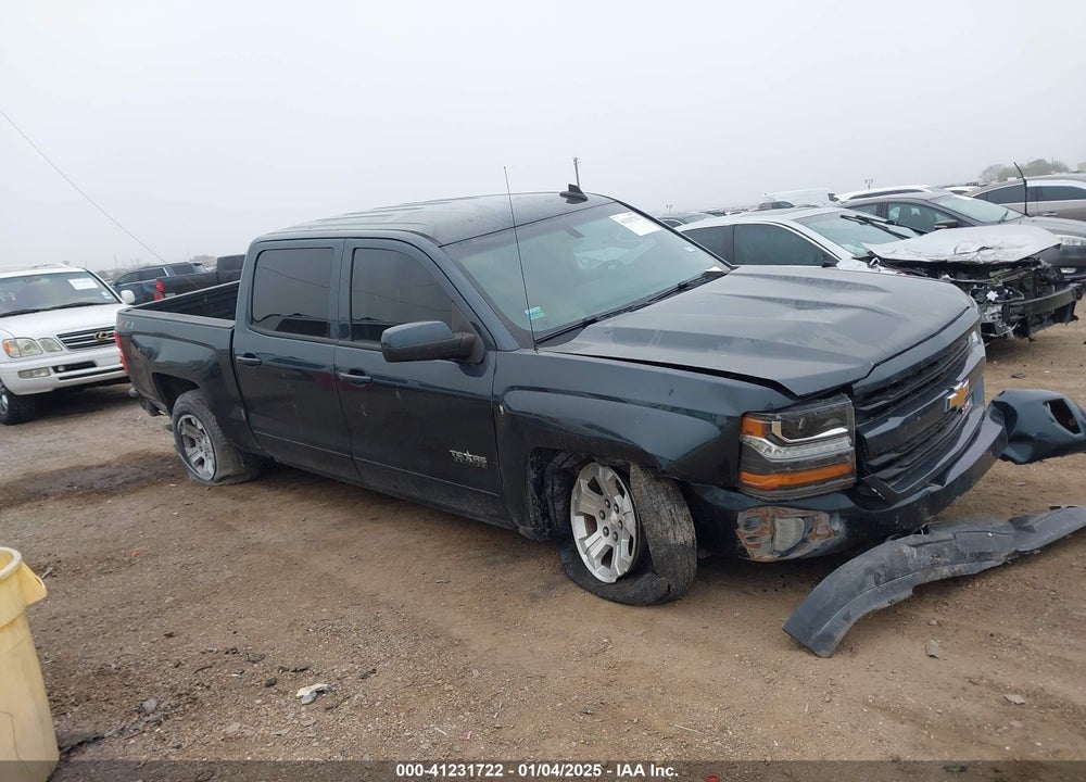 2018 CHEVROLET SILVERADO VIN: 3GCUKREC5JG485008