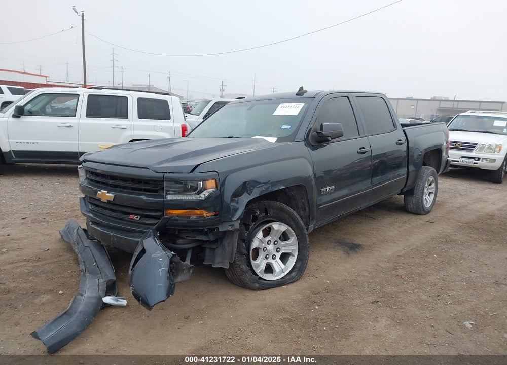 2018 CHEVROLET SILVERADO VIN: 3GCUKREC5JG485008