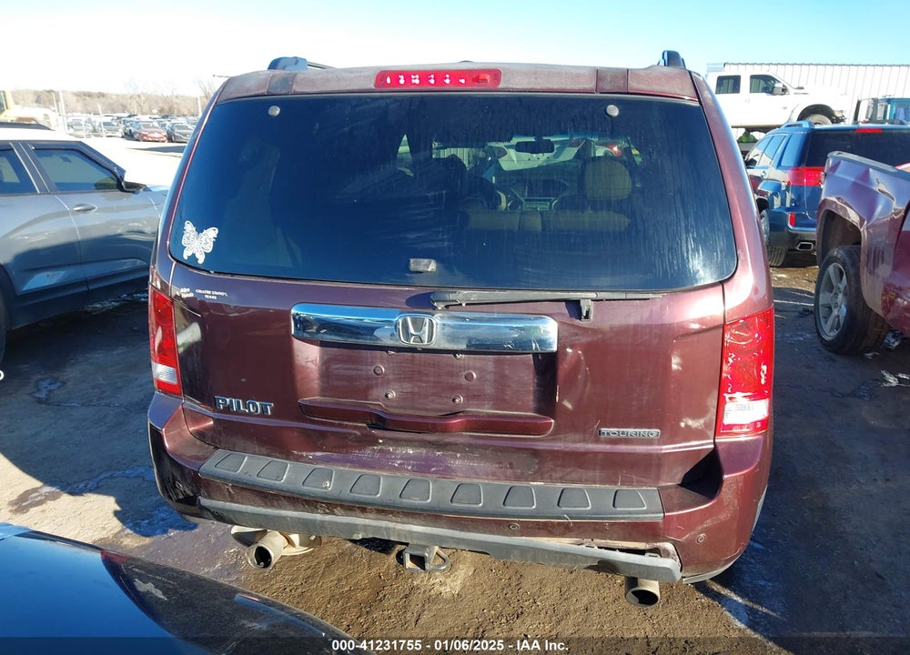 2009 HONDA PILOT TOURING VIN: 5FNYF38989B018668