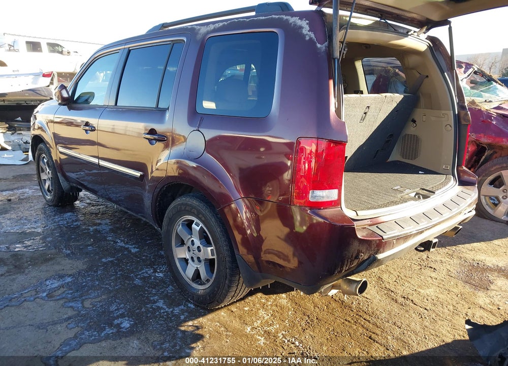 2009 HONDA PILOT TOURING VIN: 5FNYF38989B018668
