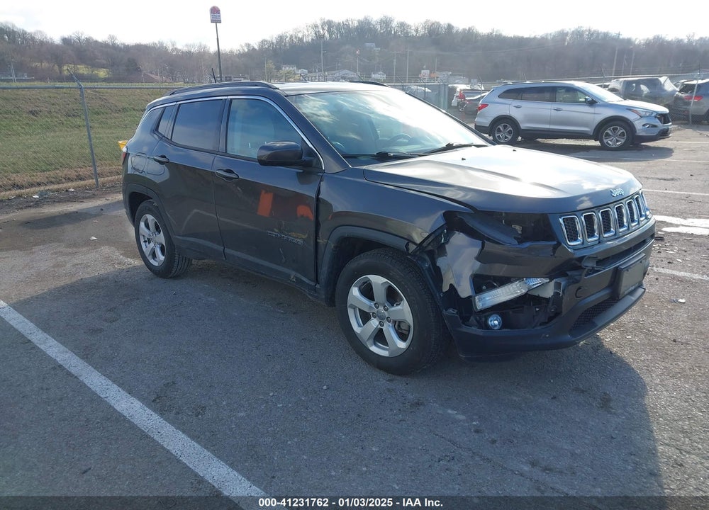 2018 JEEP COMPASS LATITUDE FWD VIN: 3C4NJCBB6JT369291