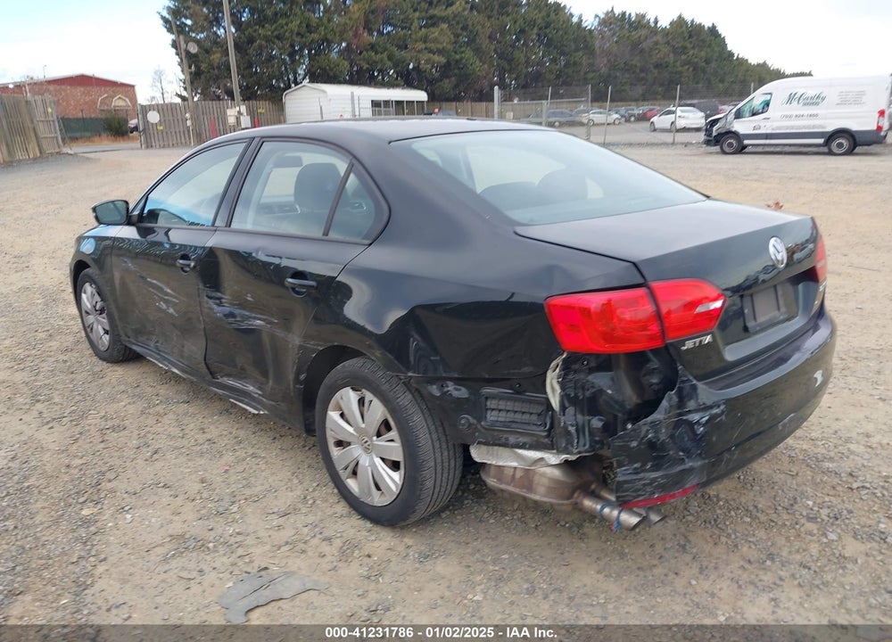 2012 VOLKSWAGEN JETTA 2.5L SE VIN: 3VWDP7AJ3CM380964
