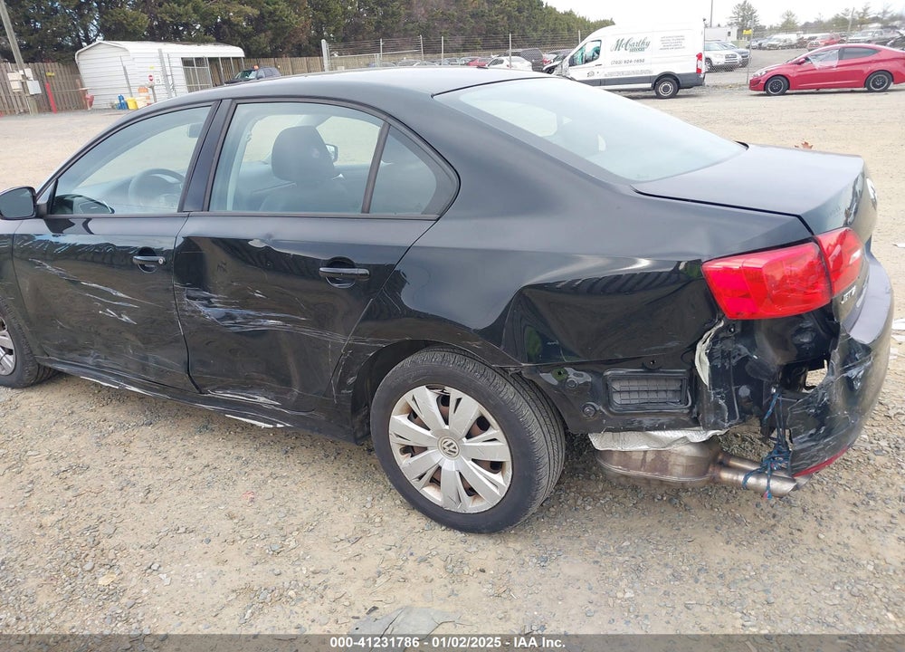 2012 VOLKSWAGEN JETTA 2.5L SE VIN: 3VWDP7AJ3CM380964