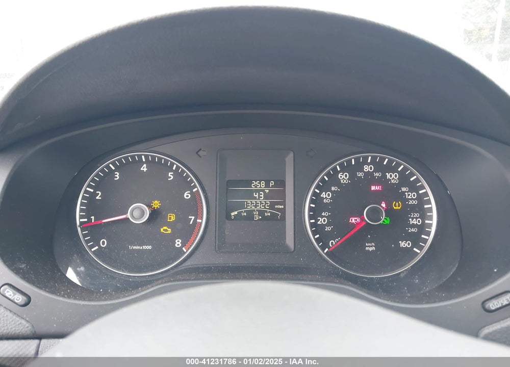 2012 VOLKSWAGEN JETTA 2.5L SE VIN: 3VWDP7AJ3CM380964