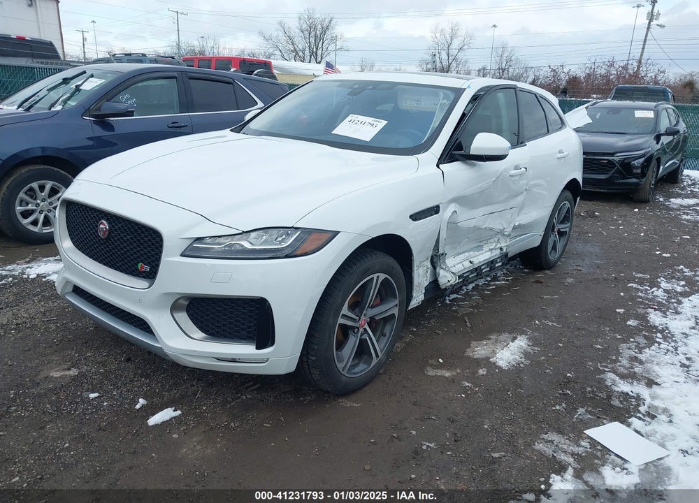 2017 JAGUAR F-PACE S VIN: SADCM2BV5HA098846