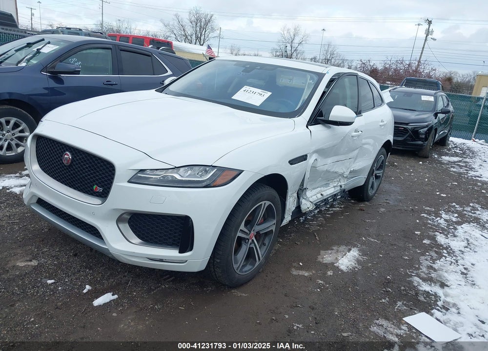 2017 JAGUAR F-PACE S VIN: SADCM2BV5HA098846