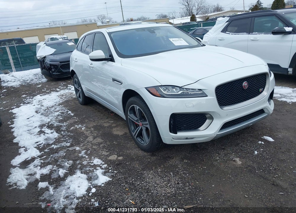 2017 JAGUAR F-PACE S VIN: SADCM2BV5HA098846