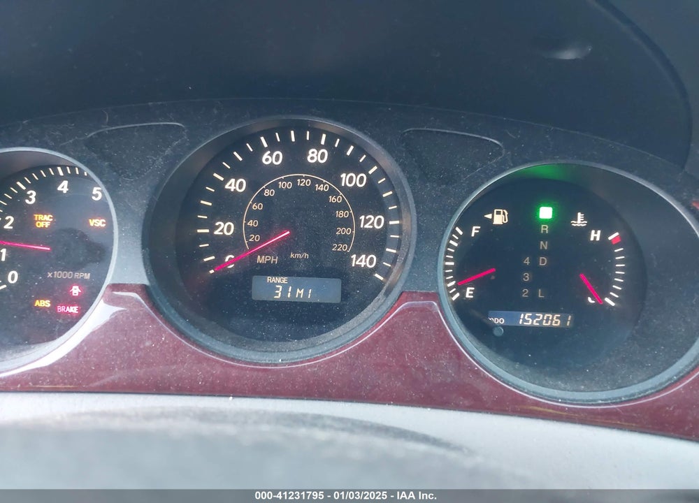 2002 LEXUS ES 300 VIN: JTHBF30G420044476