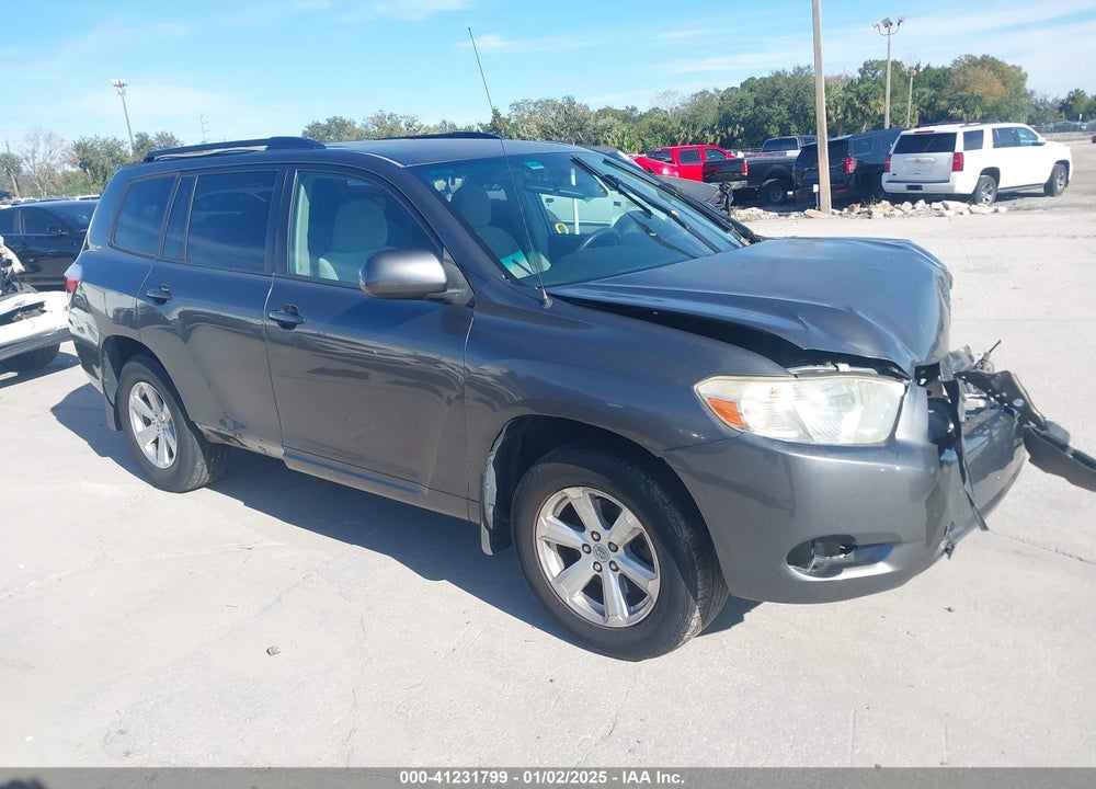 2010 TOYOTA HIGHLANDER VIN: JTEZA3EHXA2010136