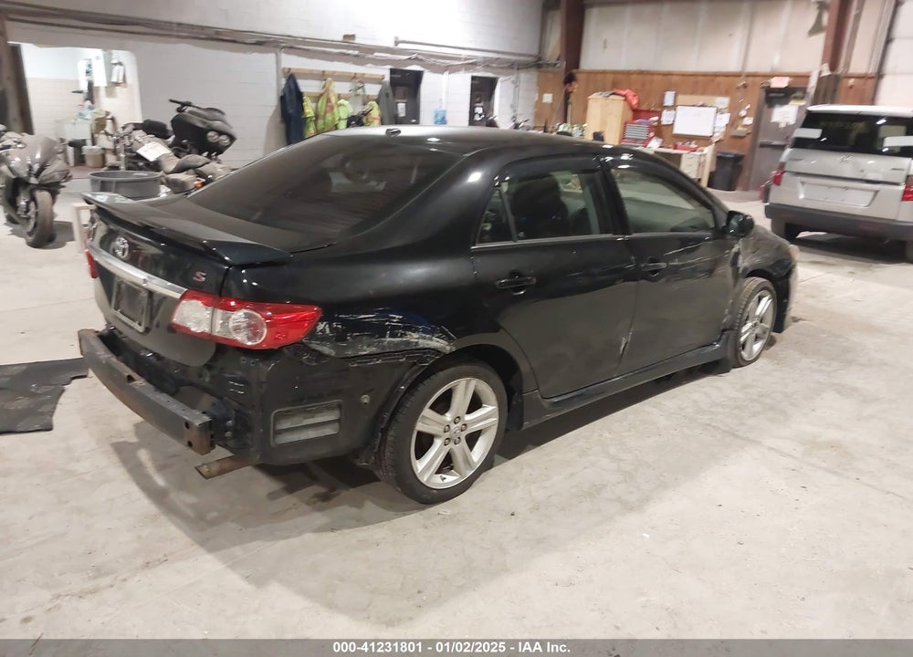 2013 TOYOTA COROLLA S VIN: 2T1BU4EE9DC951205
