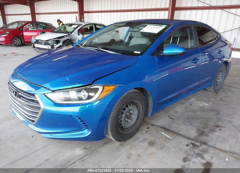 2017 HYUNDAI ELANTRA SE VIN: KMHD74LF9HU109156