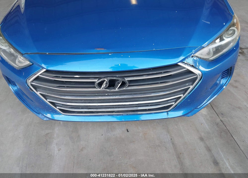 2017 HYUNDAI ELANTRA SE VIN: KMHD74LF9HU109156