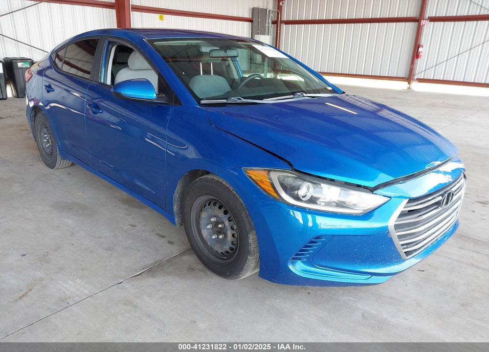 2017 HYUNDAI ELANTRA SE VIN: KMHD74LF9HU109156
