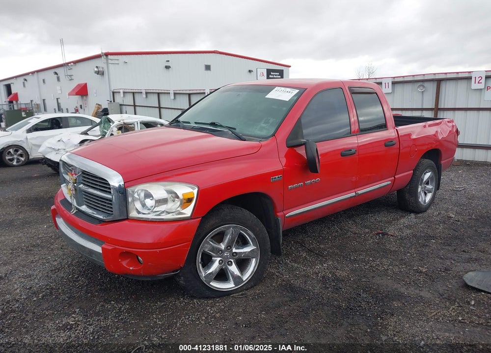2007 DODGE RAM 1500 LARAMIE VIN: 1D7HU18257S101798