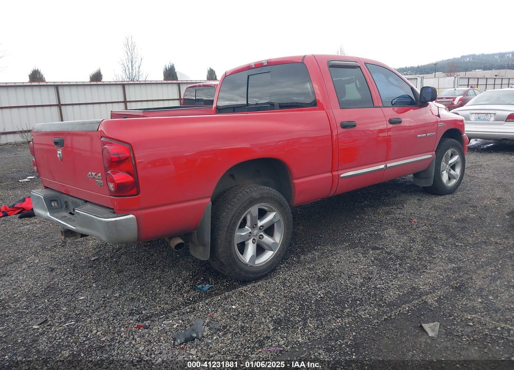 2007 DODGE RAM 1500 LARAMIE VIN: 1D7HU18257S101798