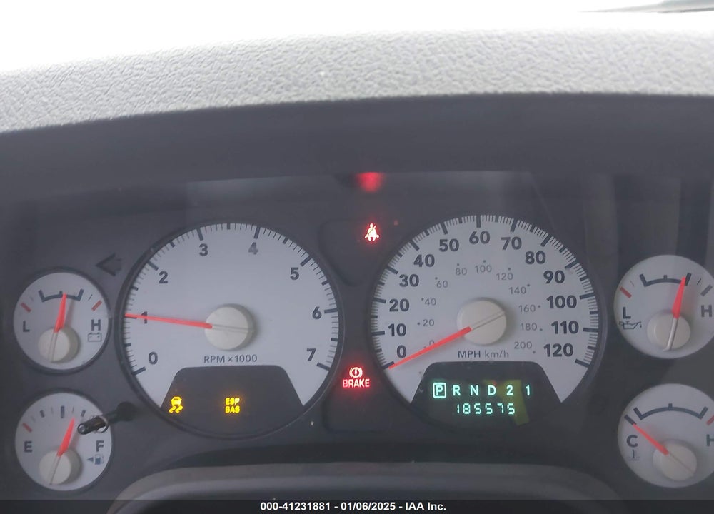 2007 DODGE RAM 1500 LARAMIE VIN: 1D7HU18257S101798