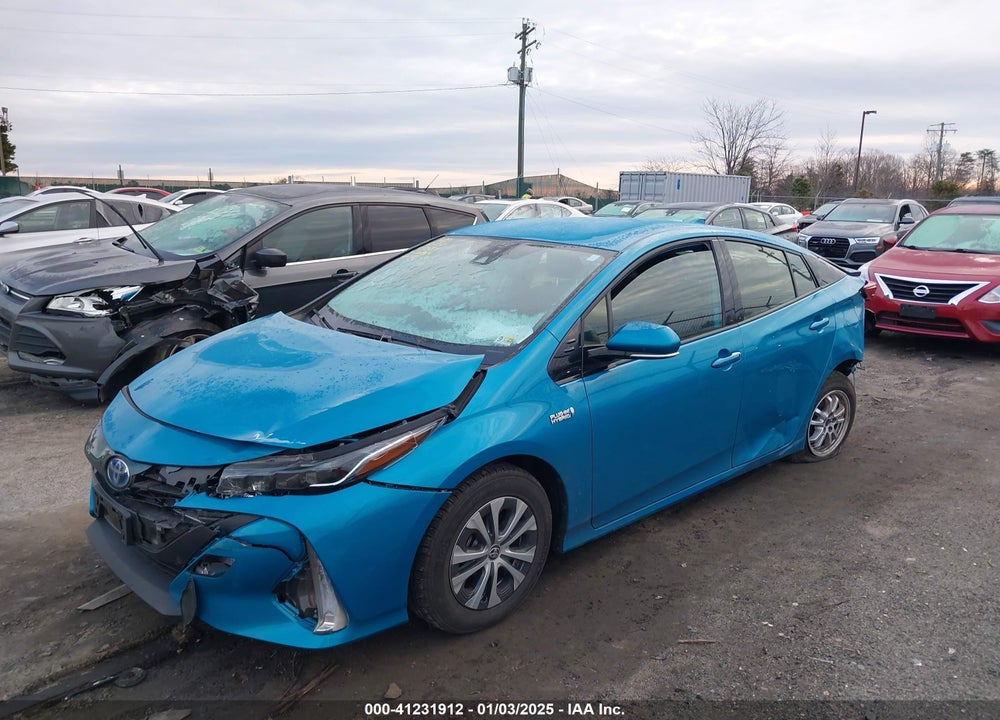 2020 TOYOTA PRIUS PRIME LE VIN: JTDKARFP1L3126109