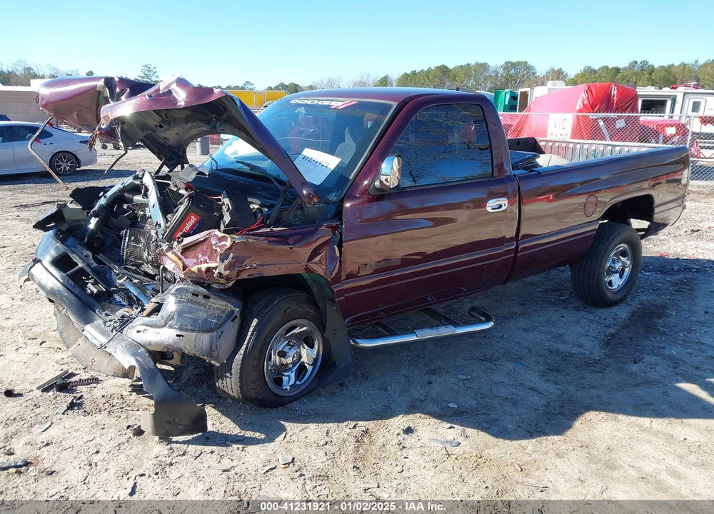 1999 DODGE RAM 1500 ST/WS VIN: 1B7HC16X0XS187551