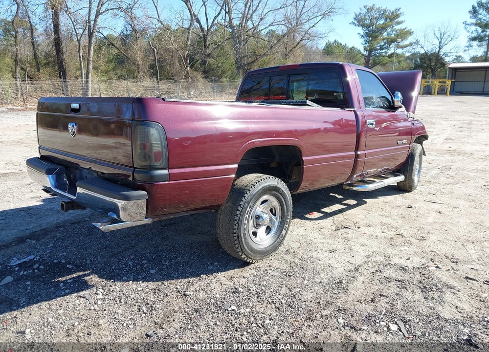 1999 DODGE RAM 1500 ST/WS VIN: 1B7HC16X0XS187551