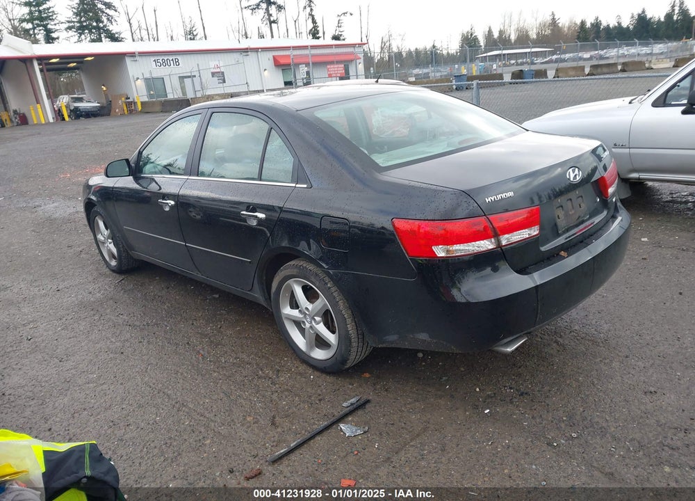 2006 HYUNDAI SONATA GLS V6/LX V6 VIN: 5NPEU46F86H134781