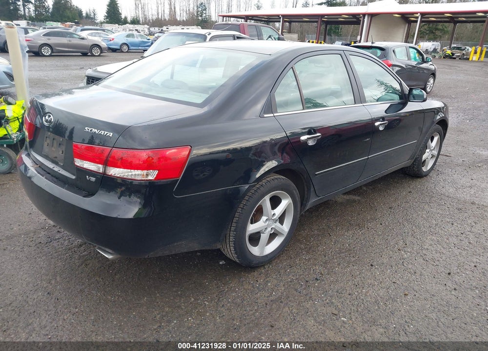 2006 HYUNDAI SONATA GLS V6/LX V6 VIN: 5NPEU46F86H134781