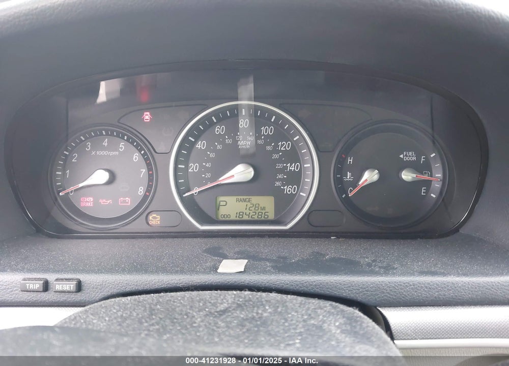2006 HYUNDAI SONATA GLS V6/LX V6 VIN: 5NPEU46F86H134781