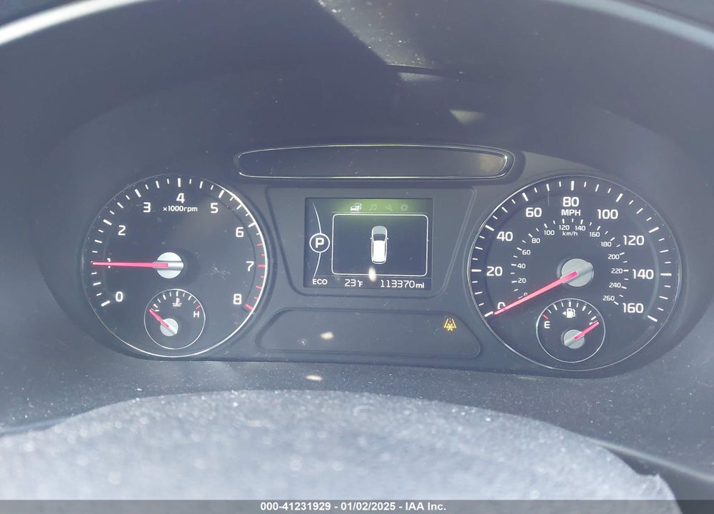 2016 KIA SORENTO 2.4L LX VIN: 5XYPG4A30GG182314